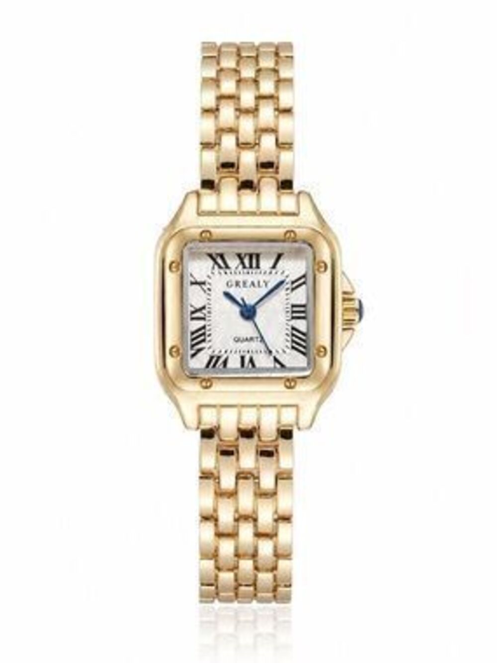 Gold Link Bracelet Watch